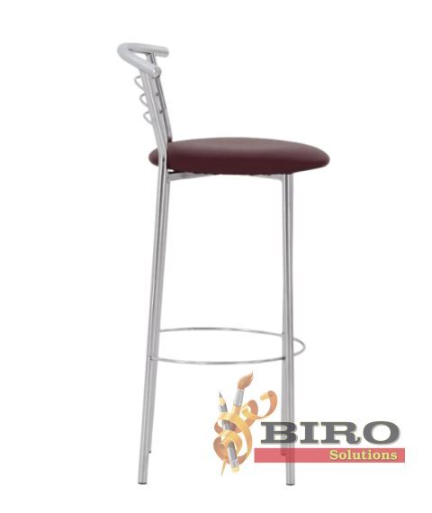 Scaun bar Marco Hoker Chrome,maro